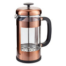 Copper Glass Cafetiere - 8 Cup