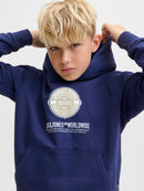 York Graphic Hoodie - Ocean Cavern