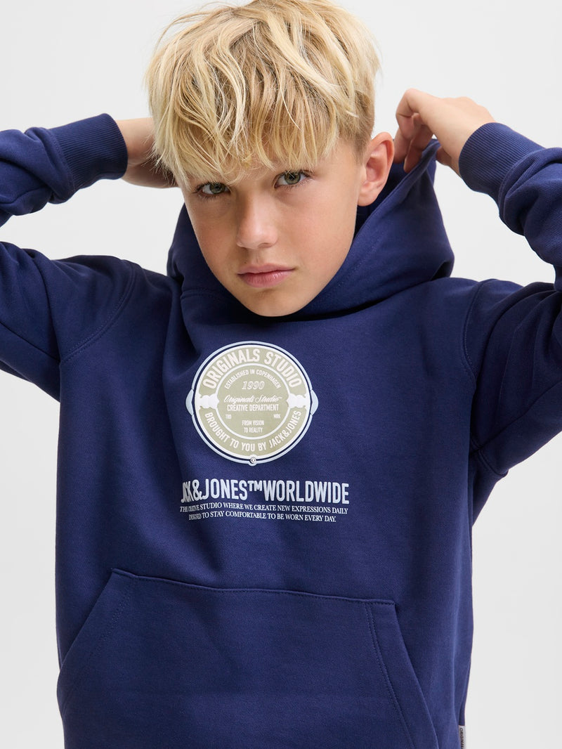 York Graphic Hoodie - Ocean Cavern