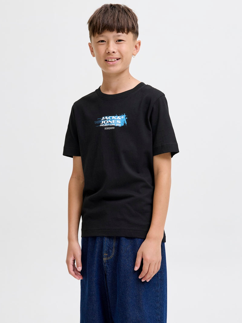 Condor Round Neck T-Shirt - Black