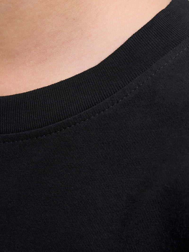 Condor Round Neck T-Shirt - Black