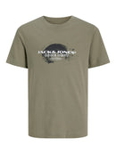 Condor Round Neck T-Shirt - Vetiver