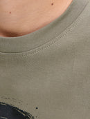 Condor Round Neck T-Shirt - Vetiver