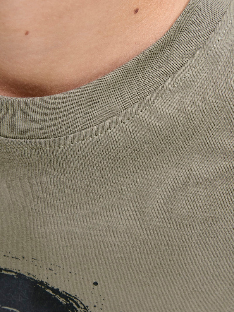 Condor Round Neck T-Shirt - Vetiver