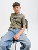 Condor Round Neck T-Shirt - Vetiver