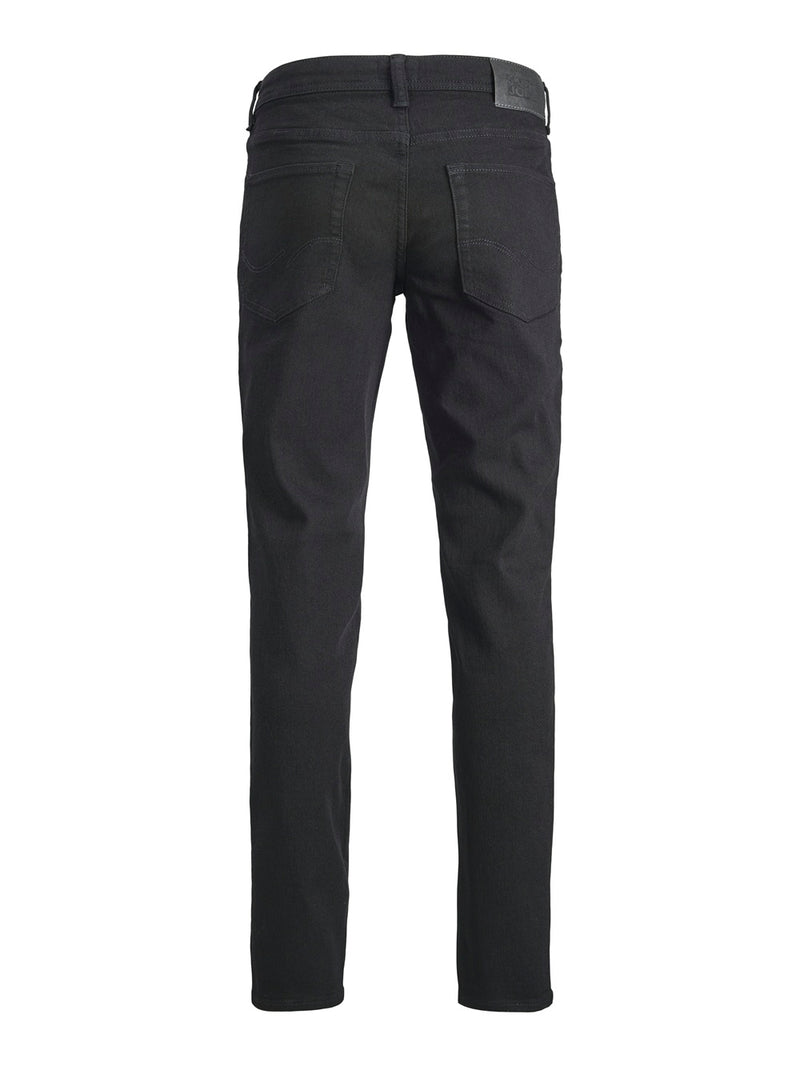 Liam Low Rise Skinny Jean - Black Denim