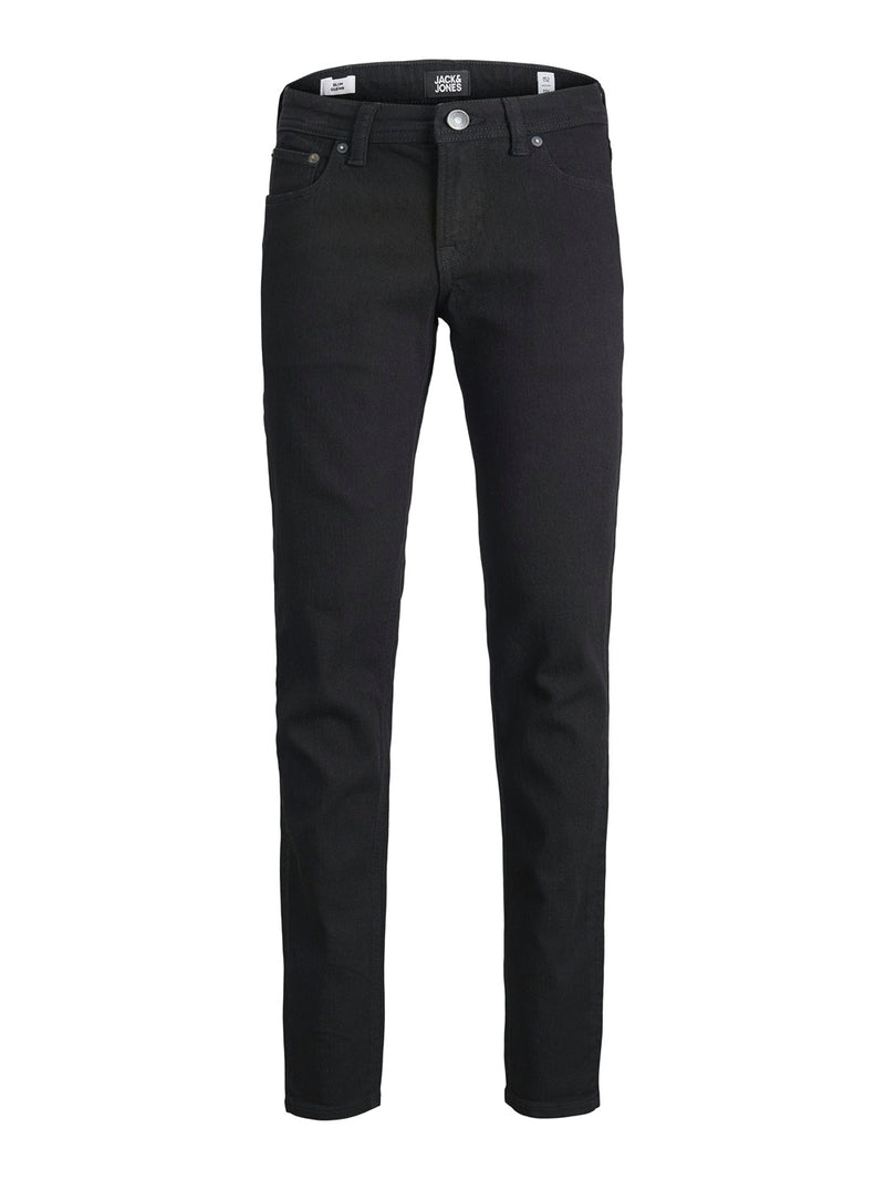 Liam Low Rise Skinny Jean - Black Denim