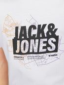 Map Logo Short Sleeve Tee - White