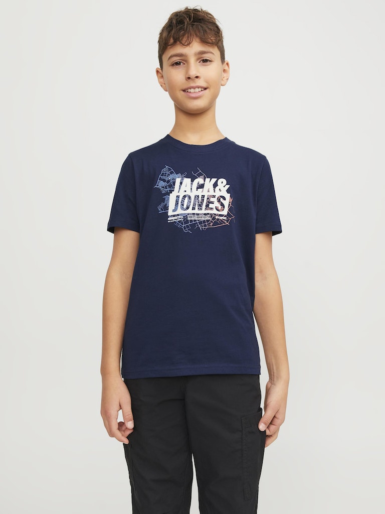 Map Logo Short Sleeve Tee - Navy Blazer