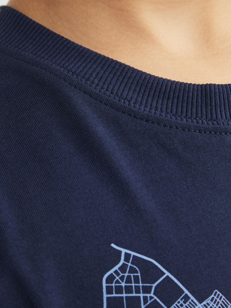 Map Logo Short Sleeve Tee - Navy Blazer