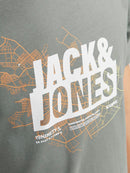 Map Logo Short Sleeve Tee - Agave Green