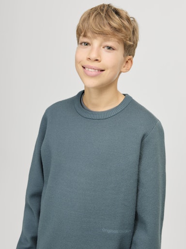 Crew Neck Pullover - Stormy Weather