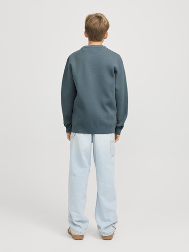 Crew Neck Pullover - Stormy Weather