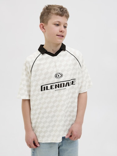 Open Collar Polo Shirts - Cloud Dancer