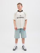 Open Collar Polo Shirts - Cloud Dancer