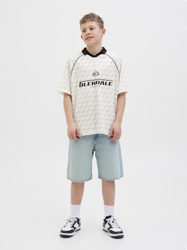 Open Collar Polo Shirts - Cloud Dancer