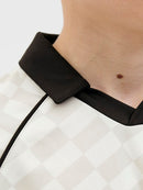 Open Collar Polo Shirts - Cloud Dancer