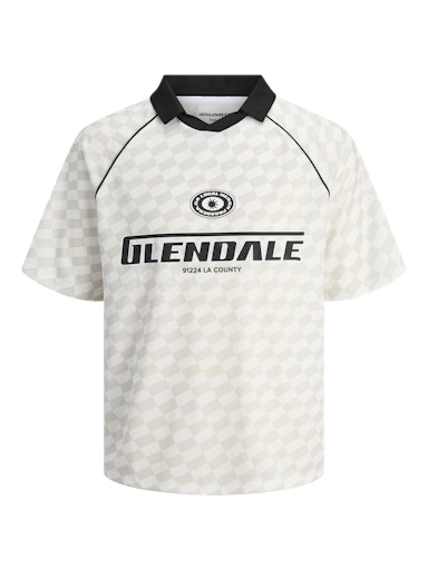 Open Collar Polo Shirts - Cloud Dancer