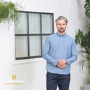 Jagger Oxford Shirt - Denim Melange