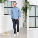 Jagger Oxford Shirt - Denim Melange