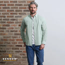 Jagger Oxford Shirt - Green Melange