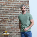 Jax Brushed Tee - Basil
