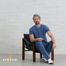 Jax Brushed Tee - Denim