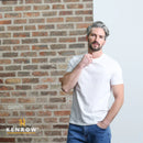Jax Brushed Tee - White