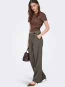Geggo Mia Check Trouser - Cobblestone Check