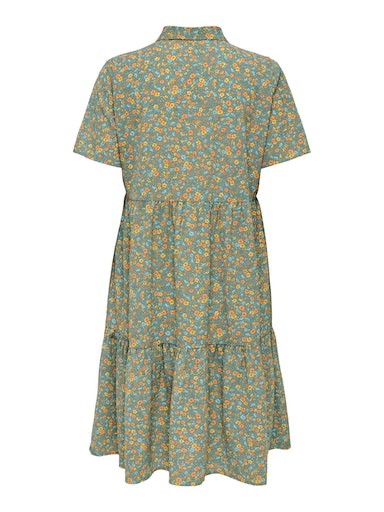 Maua Shirt Dress - Dusty Jade Green
