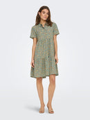 Maua Shirt Dress - Dusty Jade Green