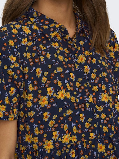 Maua Shirt Dress - Sky Captain