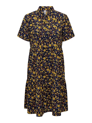 Maua Shirt Dress - Sky Captain