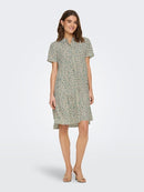 Maua Shirt Dress - Chateau Grey