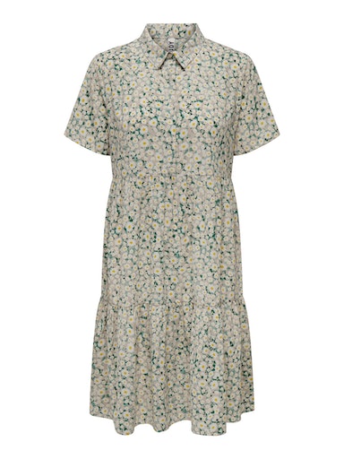 Maua Shirt Dress - Chateau Grey