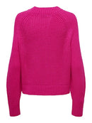 Rowe Round Neck Jumper - Fuchsia/purple