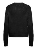 Rowe Round Neck Jumper - Black