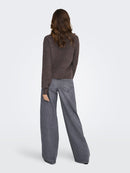 Lumi Life Button Cardigan - Bracken Melange