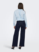 Felina-Fina Wide Leg Jean - Dark Blue Denim