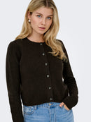 Chloe Life Cardigan - Chocolate Torte Melange