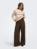 Sigrid Life Stripe Jumper - Cement & Chalk Pink