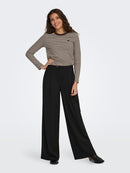 Pisa Print Top - Coffee Bean/sandshell