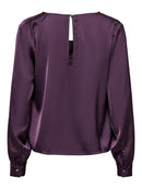 Rocky Waterfall Top - Plum Perfect