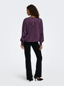 Rocky Waterfall Top - Plum Perfect
