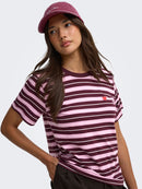 Pisa Print Top - Winetasting/heart