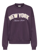 Mesa New York Sweatshirt - Plum Perfect/lavender Grey