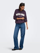 Mesa New York Sweatshirt - Plum Perfect/lavender Grey