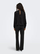 Rocky Waterfall Top - Black