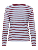 Pisa Print Top - Cashmere Blue/stripe