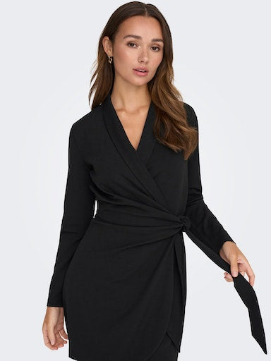Louisville Wrap Dress - Black